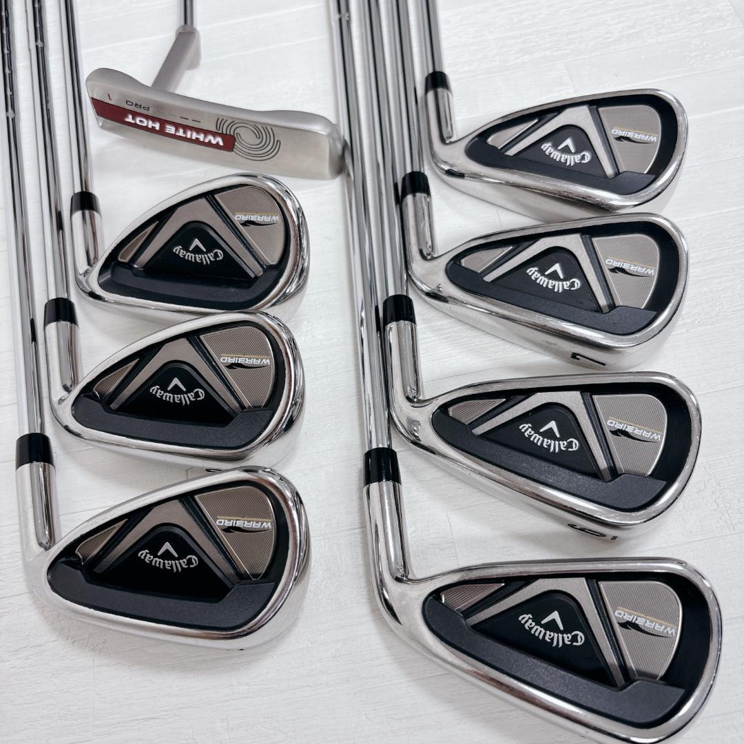 【極美品】Callaway WARBIRD 現行モデル メンズゴルフクラブセット