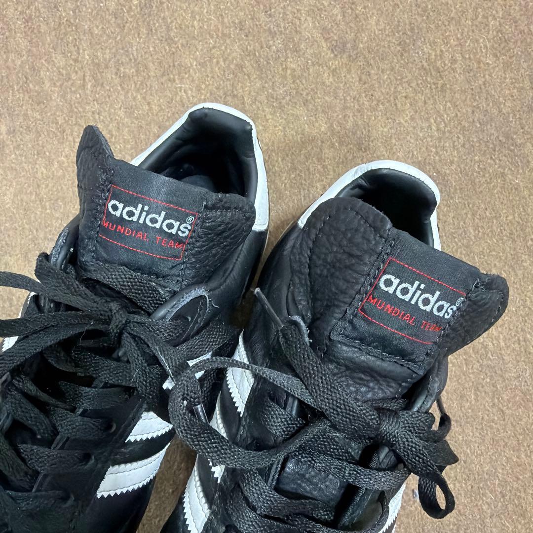 adidas Mundial Team ブラック サッカーシューズ 26cm