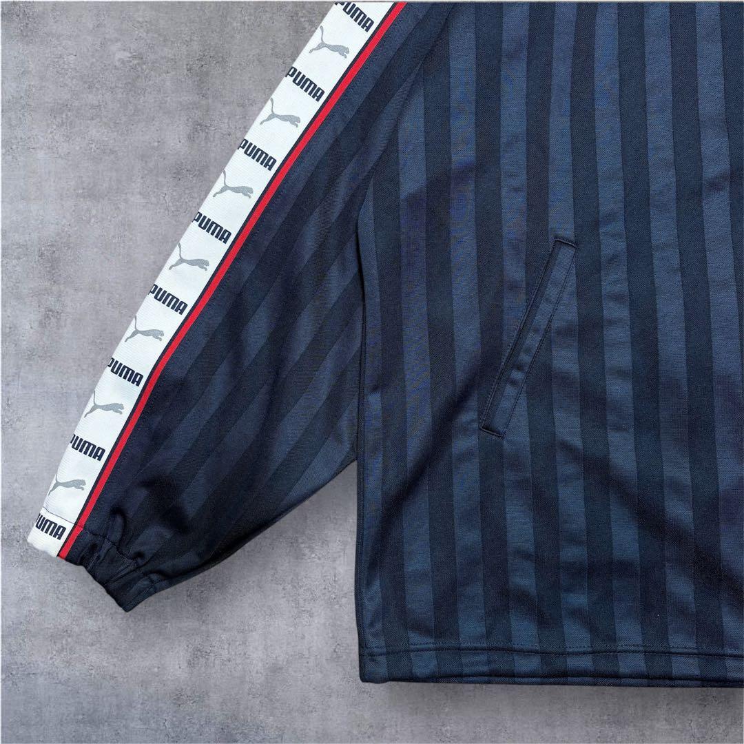 90s PUMA プーマ ジャージ セットアップ 上下 ネイビー Y2K