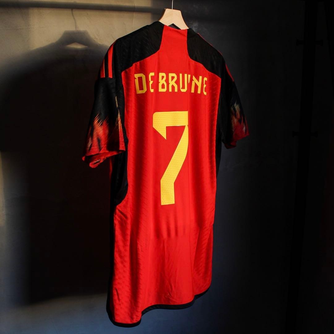 ベルギー代表 2022 W杯 オーセンティック ユニフォーム ホーム 正規品