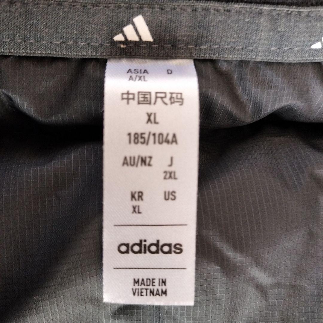 サイズ:XXL アディダス ゴルフ ダウンジャケット WIND.RDY 黒
