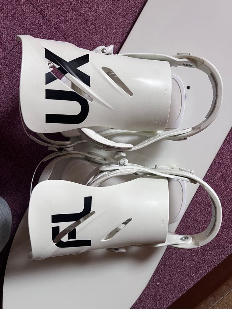 FLUX GT スノーボード ビンディング ホワイト　Ｍ　F24GTMW