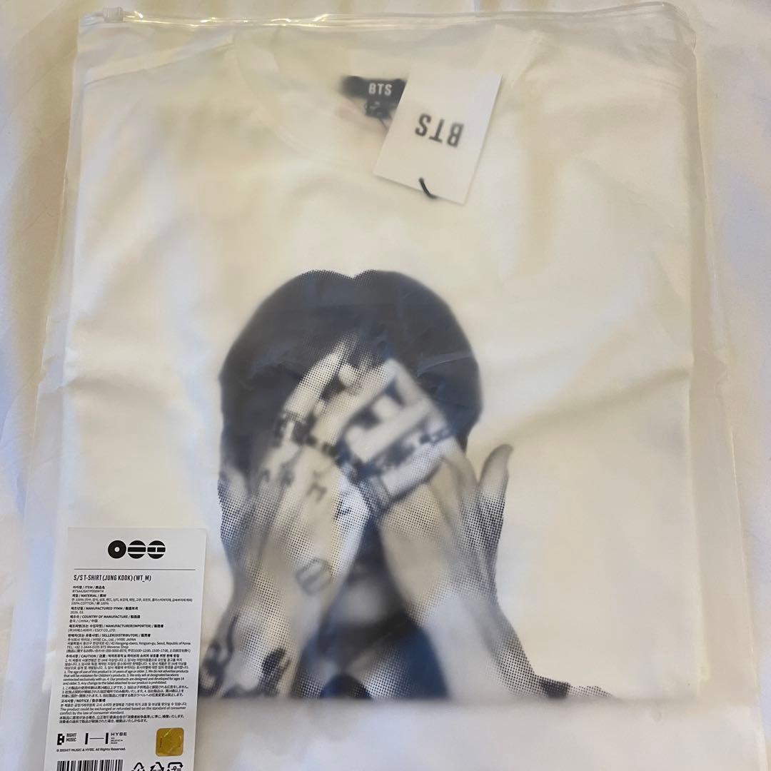 ジョングク　BTS ARIRANG ポップアップ　Tシャツ　アリラン　XL