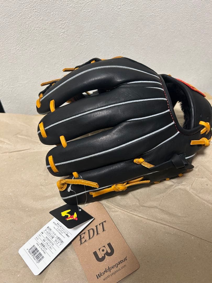 【新品未使用】ワールドペガサス　軟式グローブ