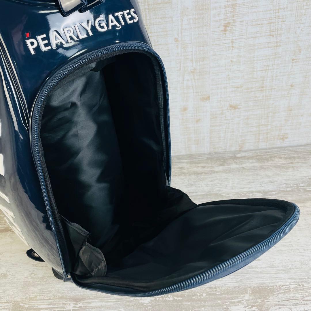 PEARLY GATES パーリーゲイツ　ツアーモデル　エナメルキャディバッグ