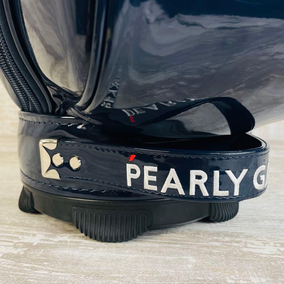PEARLY GATES パーリーゲイツ　ツアーモデル　エナメルキャディバッグ