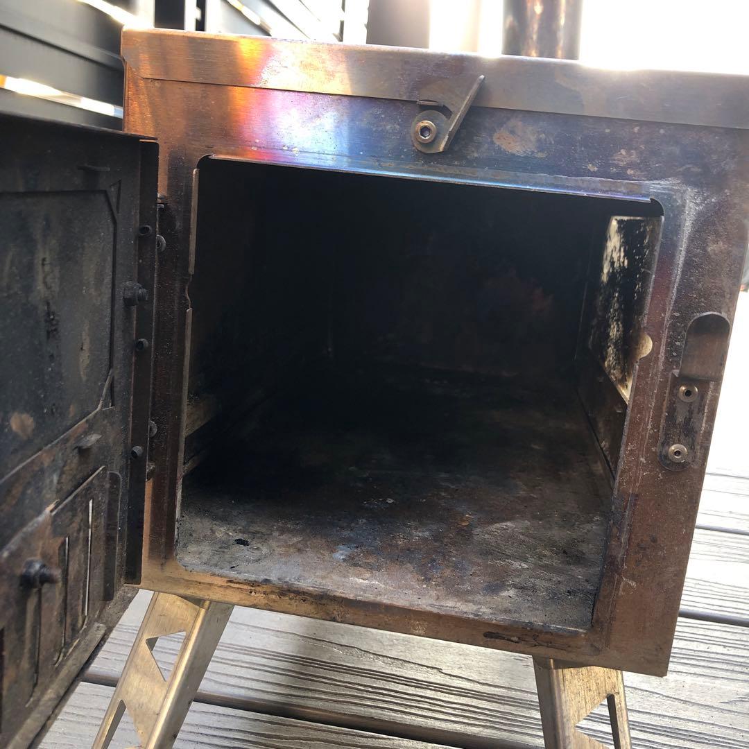 TOMOUNT超軽量薪ストーブ折りたたみ式2m煙突