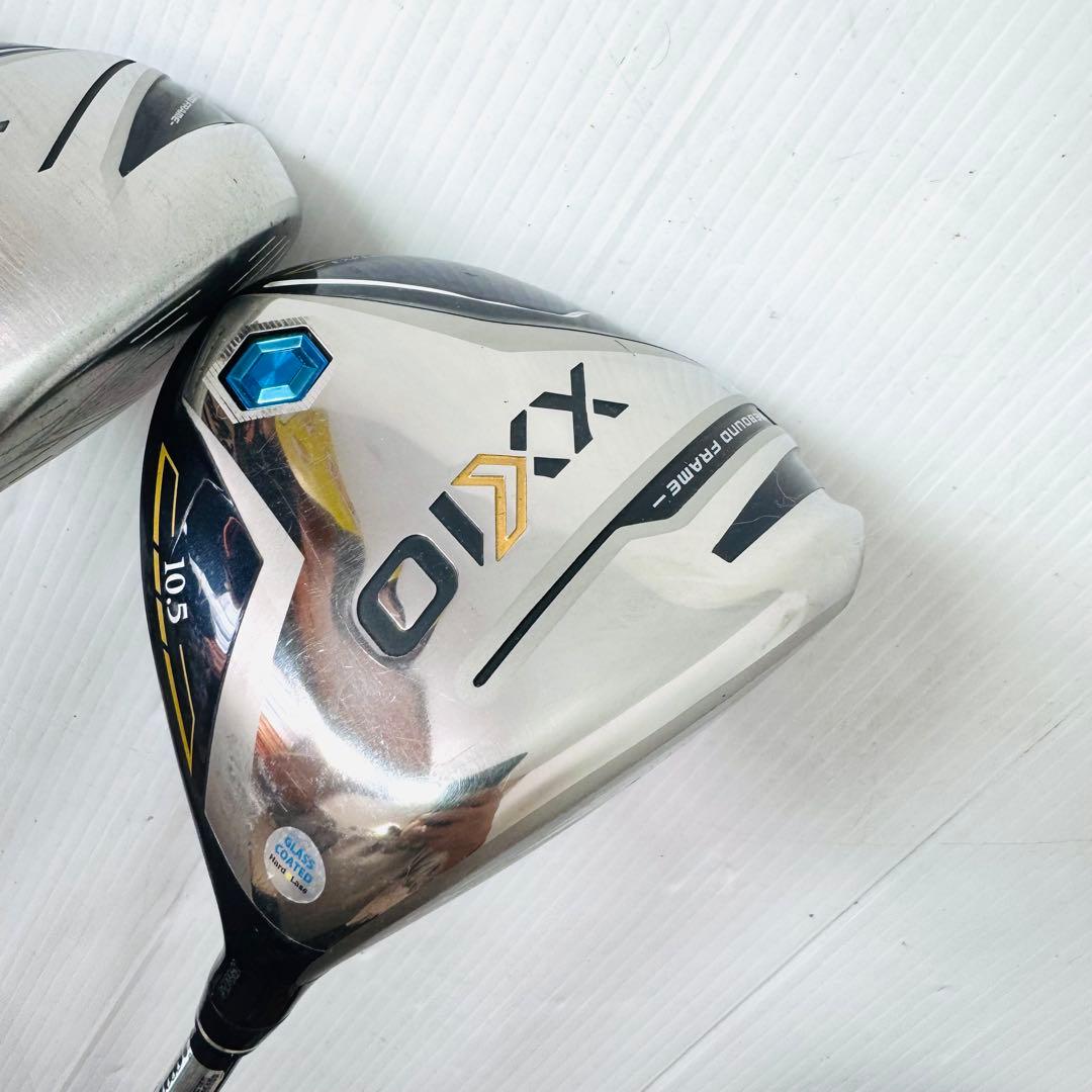 【美品】XXIO ゼクシオ12 ドライバー　ウッド　ハイブリッド　3本セット