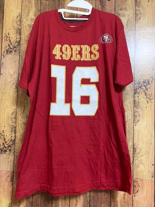 NFL サンフランシスコ49ers ジョーモンタナ　ナンバリングTシャツ　セール