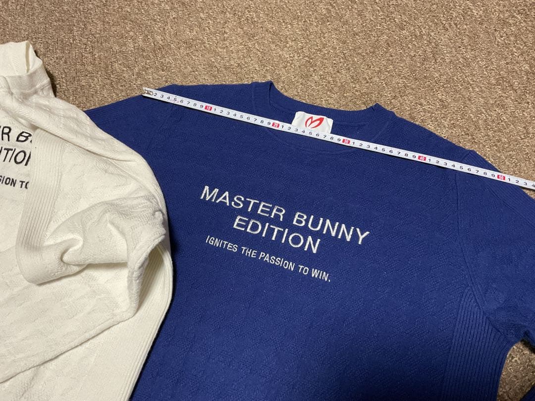 MASTER BUNNY EDITION クルーネックニット2色セット