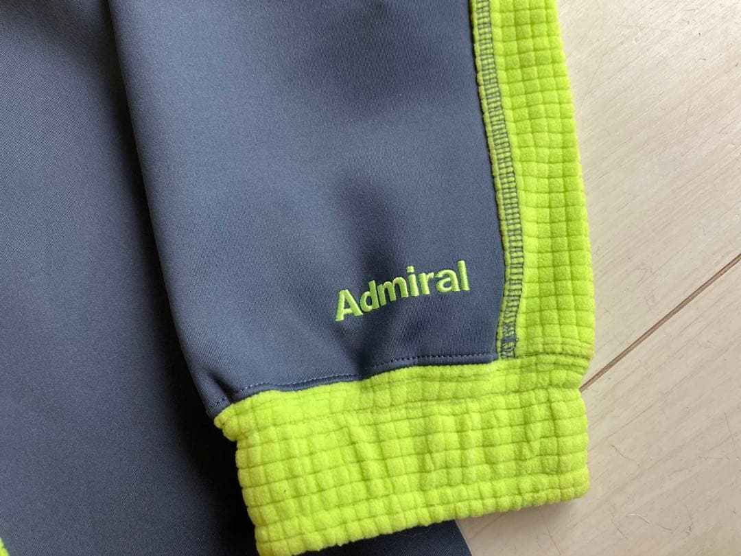 Admiralアドミラル＊ダンボールニットのウォームアップパーカーS