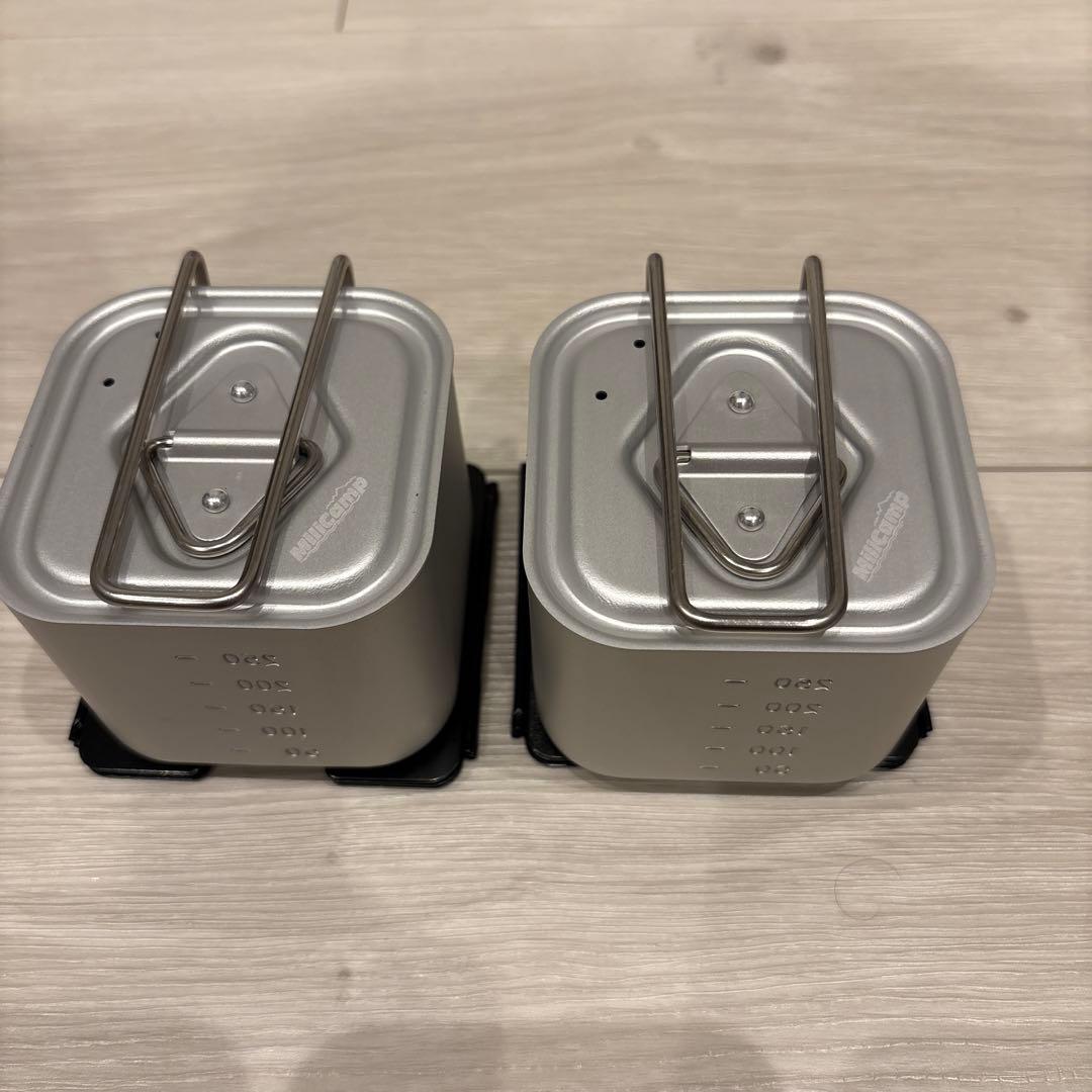 アルコールストーブ用クッカーセット