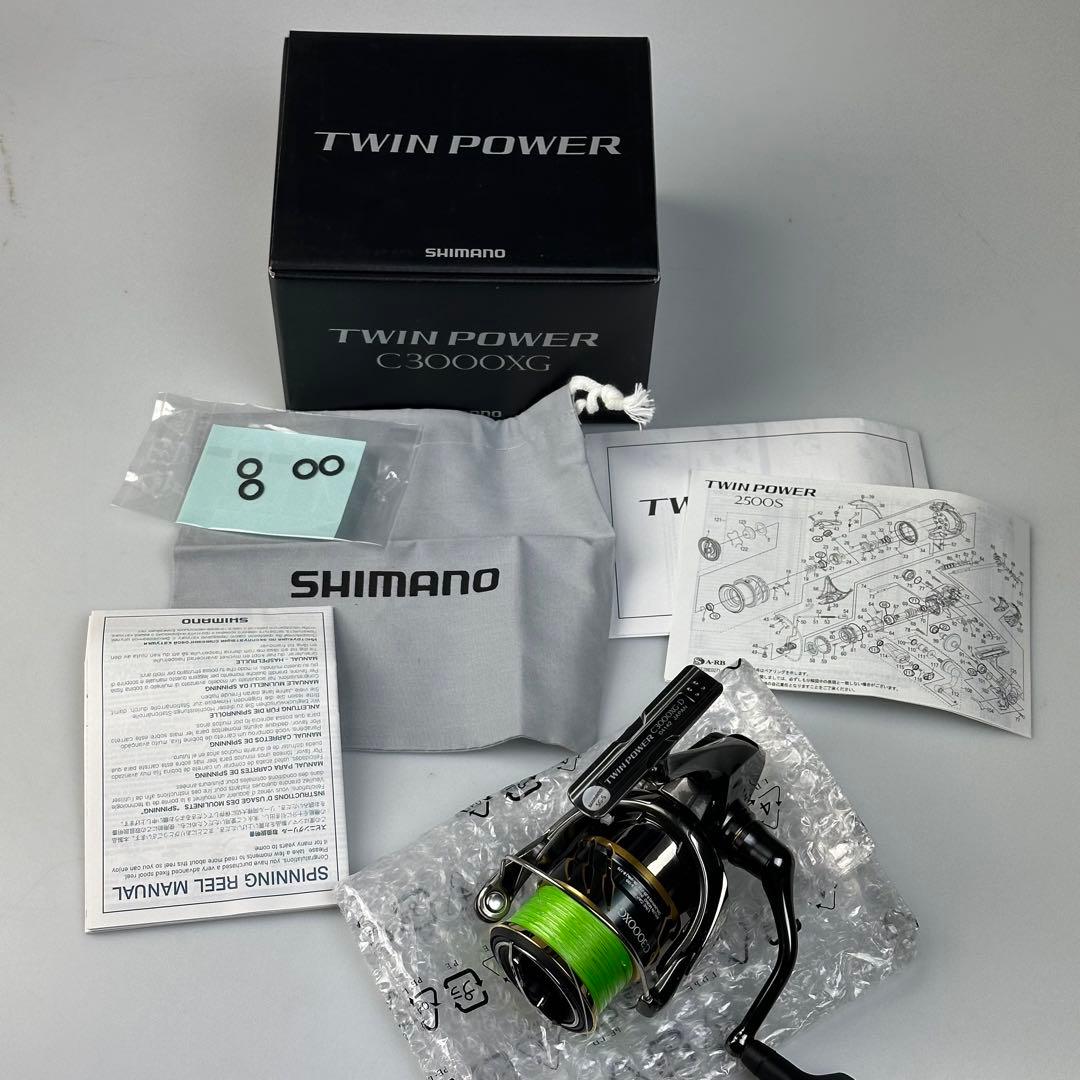 シマノ 20ツインパワー C3000XG スピニングリール