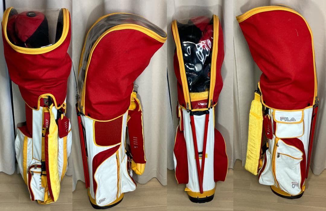 【ゴルフセット】PRGR メンズ 右利き キャディバッグ付