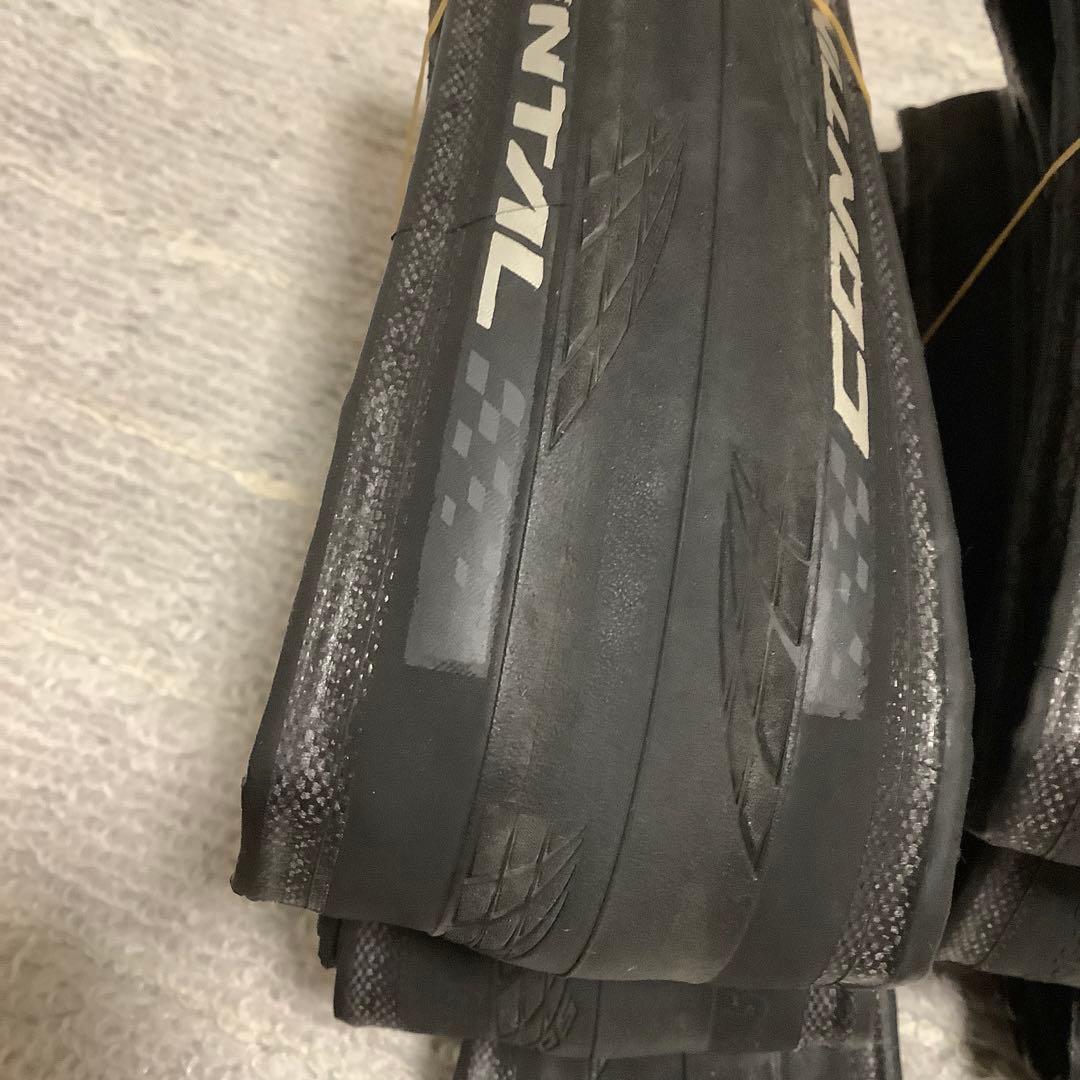 コンチネンタルGP5000 25Cクリンチャー　2本セット中古　走行少