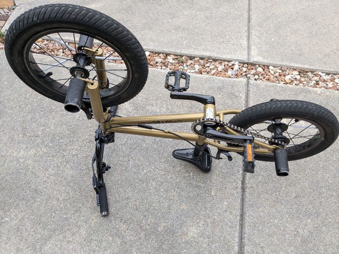14インチ　キッズ用bmx MOTELWORKS フラットランド