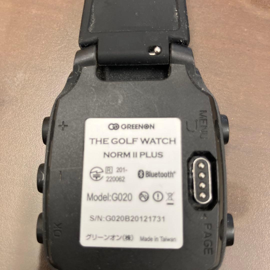 GREENON NORM II PLUS ゴルフウォッチ【中古】