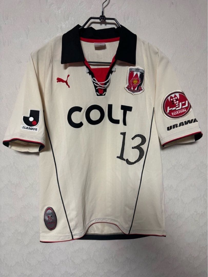 浦和レッズ 2003年モデル ユニフォーム 鈴木啓太 13 PUMA Lサイズ