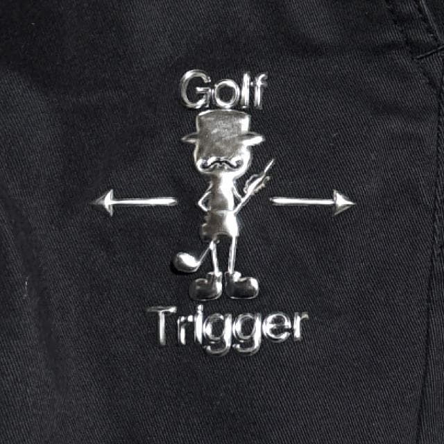 ゴルフトリガー ストレッチパンツ GOLF TRIGGER ベーシックパウダー黒