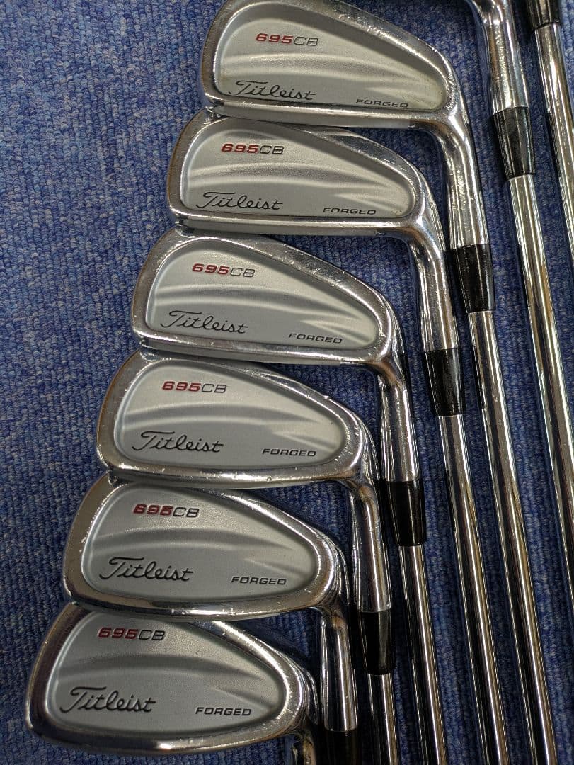 名器 タイトリスト 695CB アイアンセット 3I〜PW 8本 DG S200