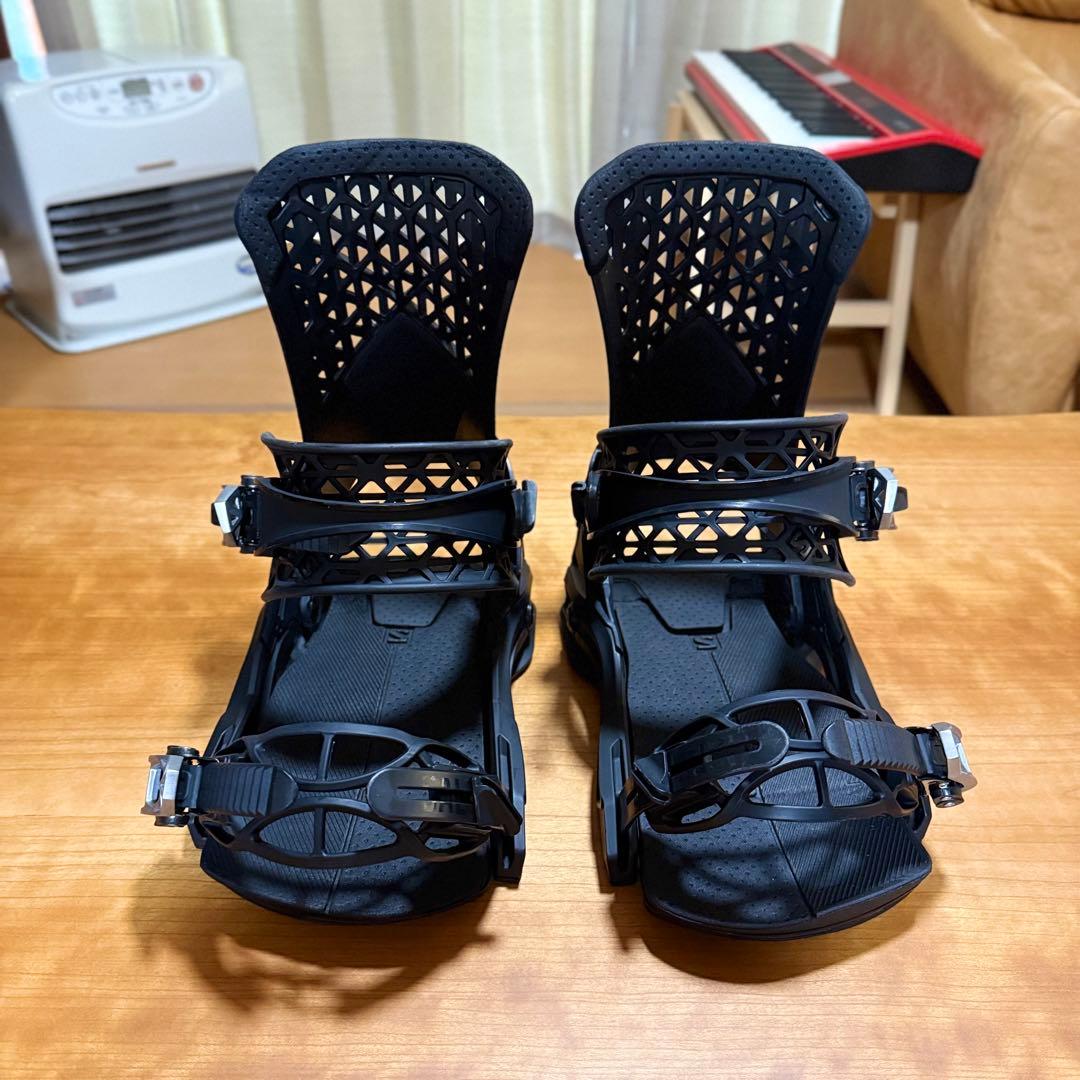 SALOMON HIGHLANDERスノーボードビンディング M ブラック