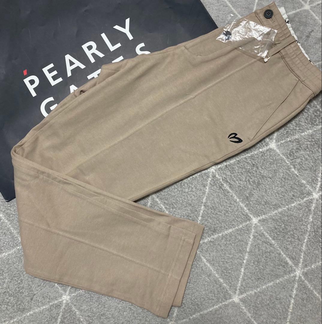 新品 パーリーゲイツ マスターバニー レーヨン裏毛ストレッチパンツ(5)サイズL