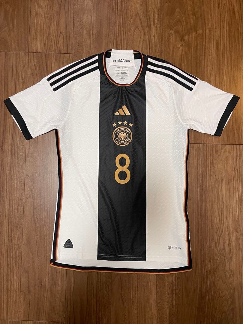 【オーセンティック】 ドイツ代表2022 ユニフォーム ゴレツカ 中古美品