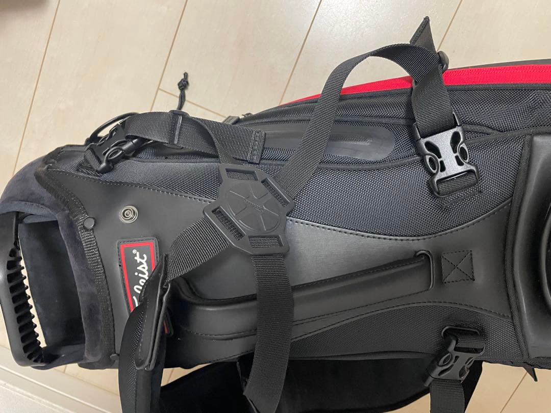 Titleist スタンドキャディバッグ ブラック/レッド