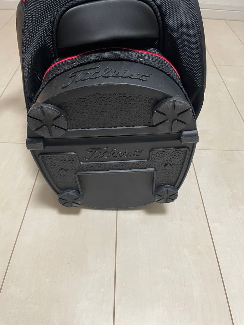 Titleist スタンドキャディバッグ ブラック/レッド