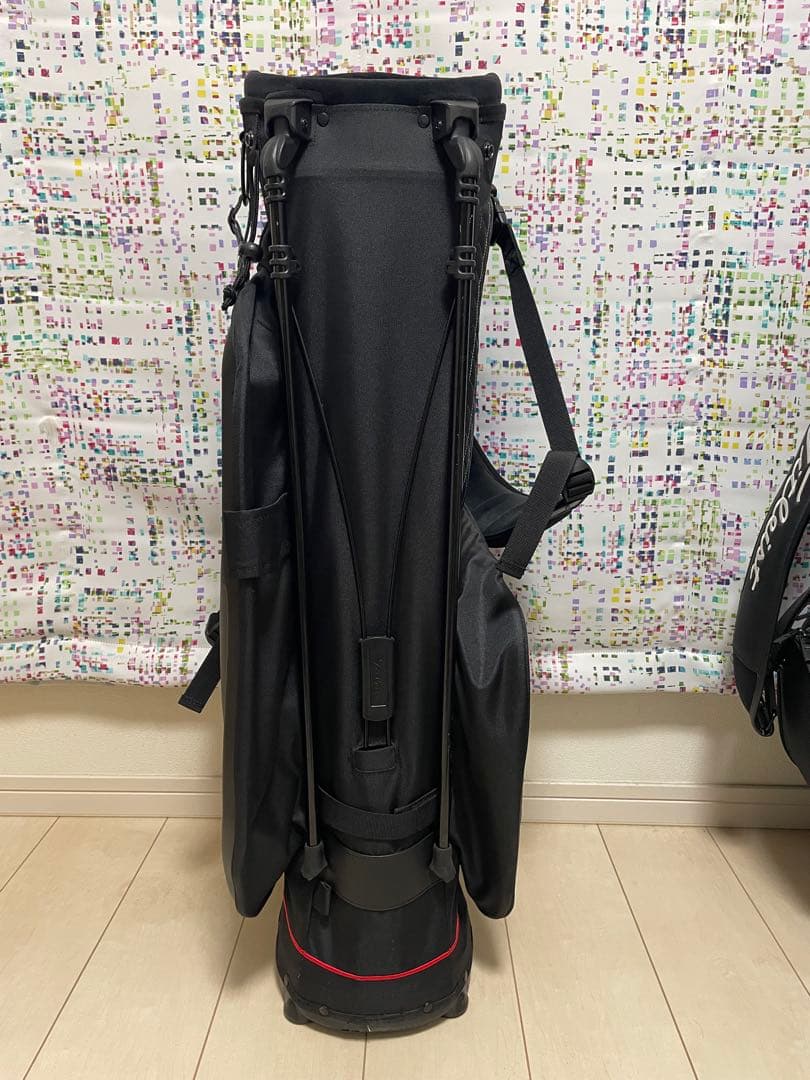 Titleist スタンドキャディバッグ ブラック/レッド
