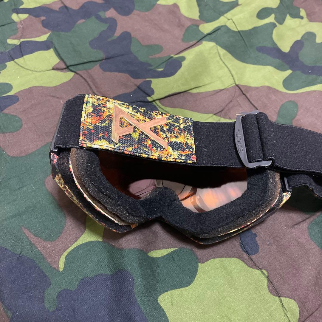 nitraid ✖️ burton AK REAL WEED柄ゴーグル