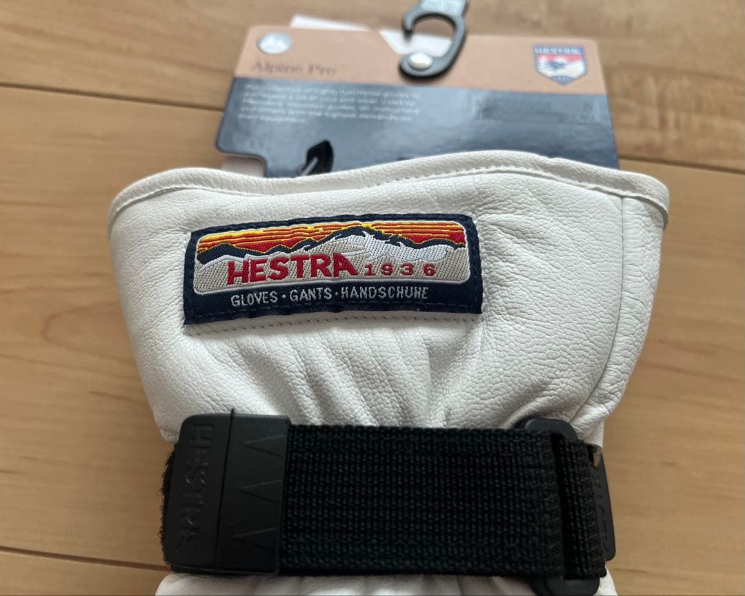 Hestra Leather Alpine Pro 3-finger サイズ8