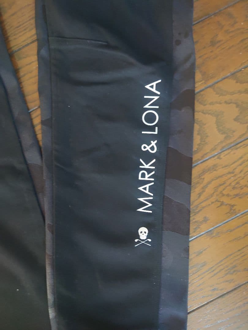 が*ん様 MARK & LONA ブラックカモフラージュパンツ