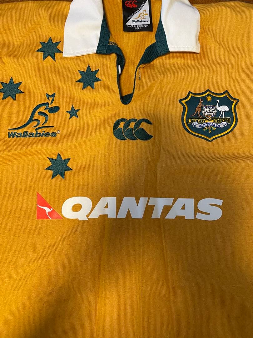 Canterbury×QANTAS　オーストラリア代表　ラガーシャツ
