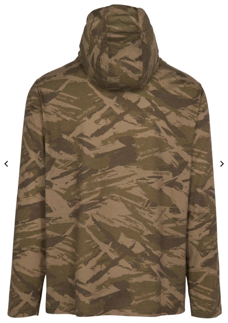 ウェア Bass Pro Shops Lightweight Camo Hoodie