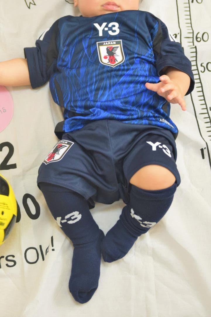 キッズ サッカー日本代表 2024 ホーム レプリカ ミニキット　90