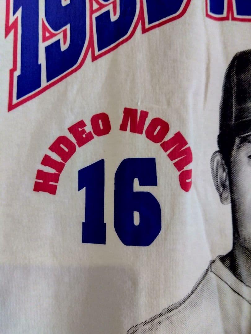 タグ付き 新品 ビンテージ 野茂英雄 Tシャツ 1995 オールスター Lサイズ