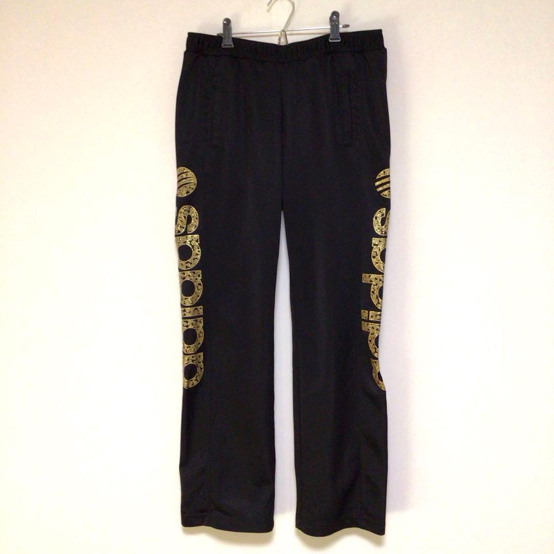 adidas neo セットアップジャージ 黒金 L レディース 美品