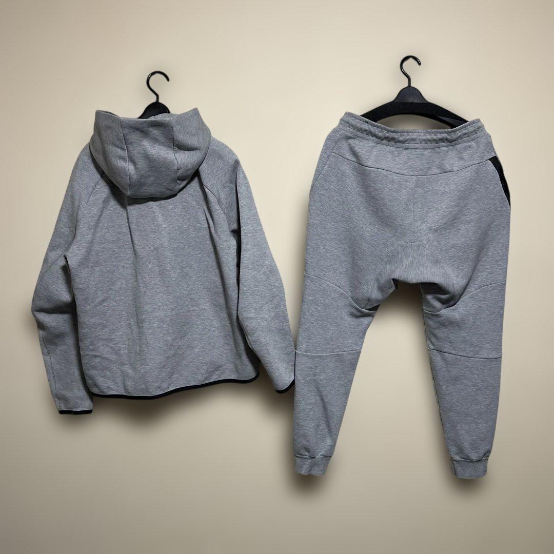 Nike テックフリース セットアップ　グレー　中古　上下L