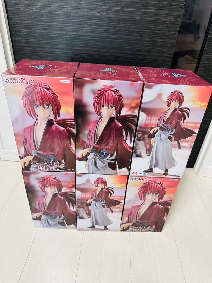 緋村剣心 アクションフィギュア 6個セット