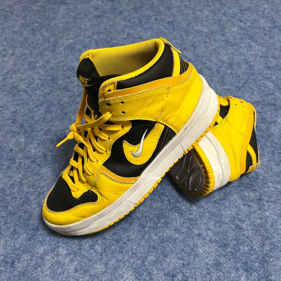 ナイキ　ダンク ハイアップ　27.5センチ　DH3718-001 黄色2021年