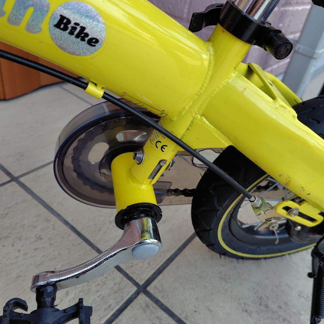 １２インチHenshin 幼児用自転車 イエロー