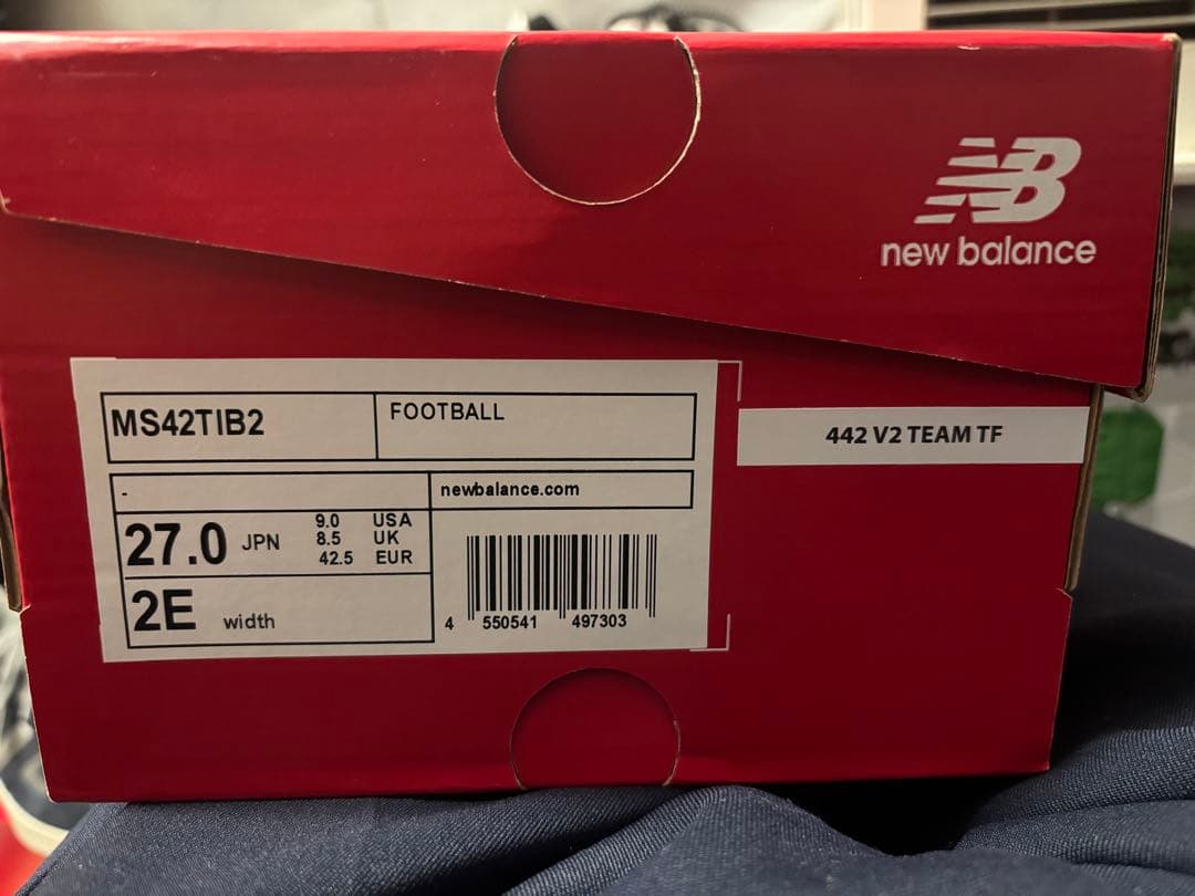 新品ニューバランス 442 V2 Team TF 27.0cm