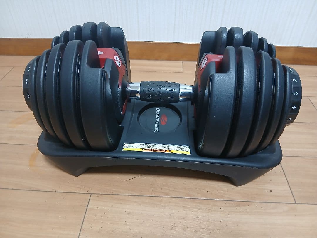 Bowflex ボウフレックス　可変式ダンベル 24kg x 1個