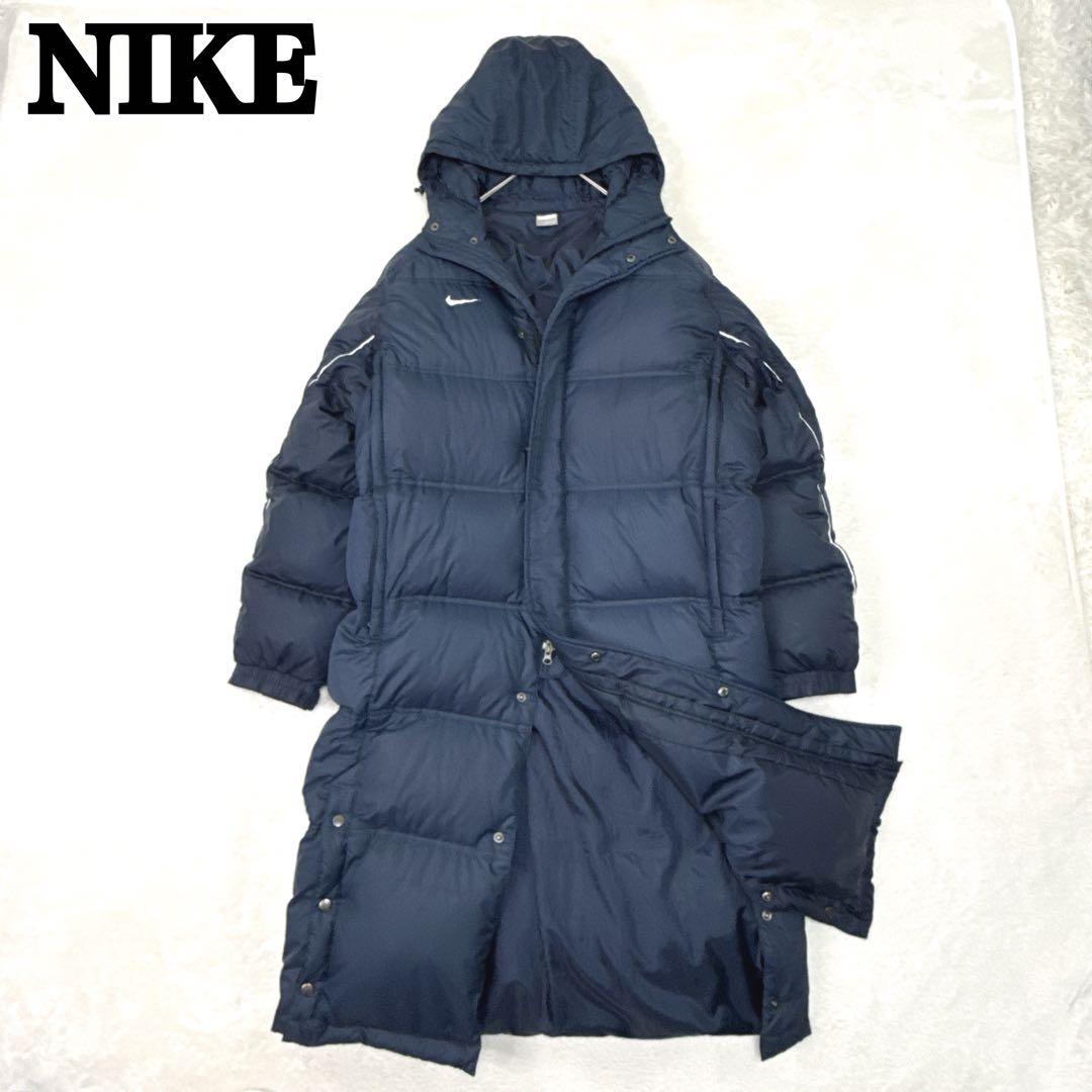 y*m様 美品✨ Nike　ベンチコート　L　肉厚 極暖 ロング ダウンコート