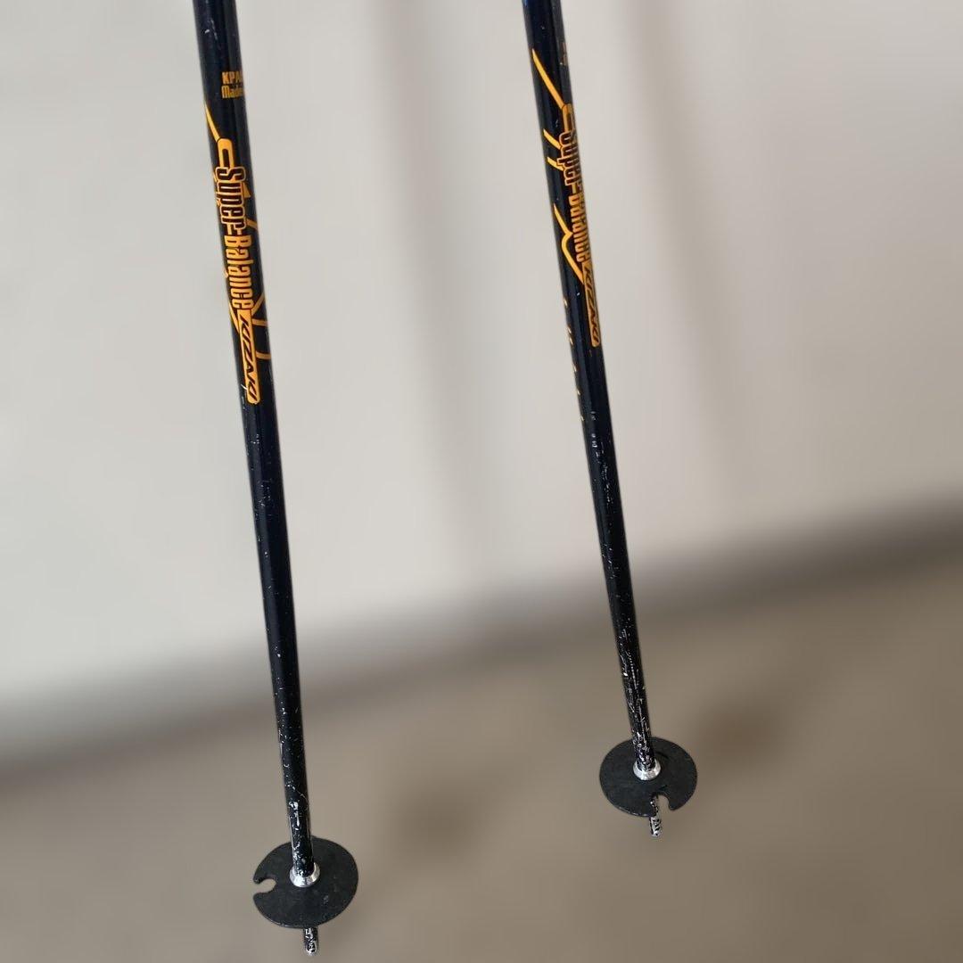 Volkl RTM 130cm スキー板　ビンディング　ストック付き