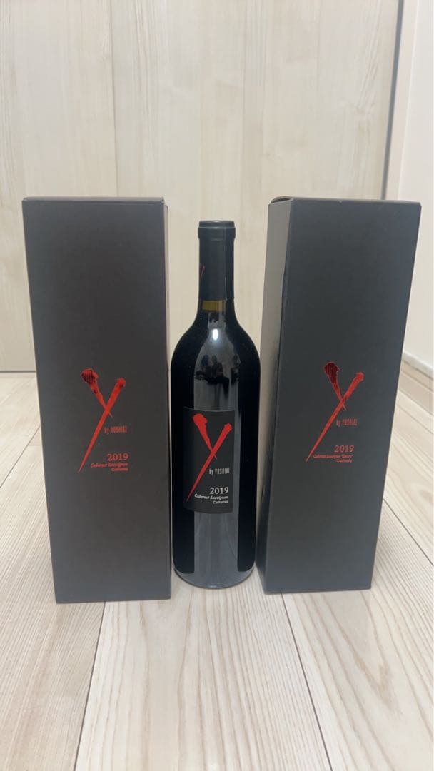 【限定品】 YOSHIKI ワインボトル 5本セット