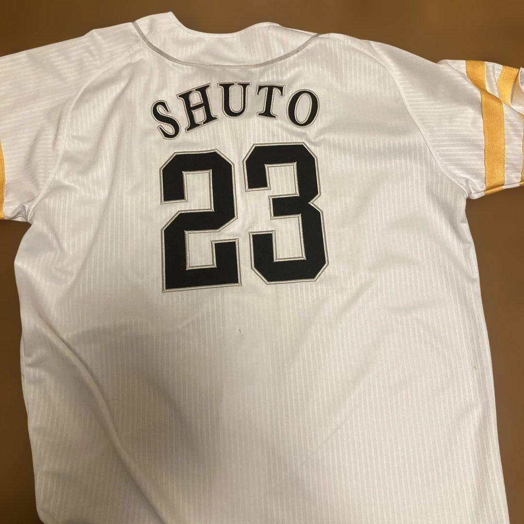 福岡ソフトバンクホークス　周東佑京　ユニフォーム　Lサイズ