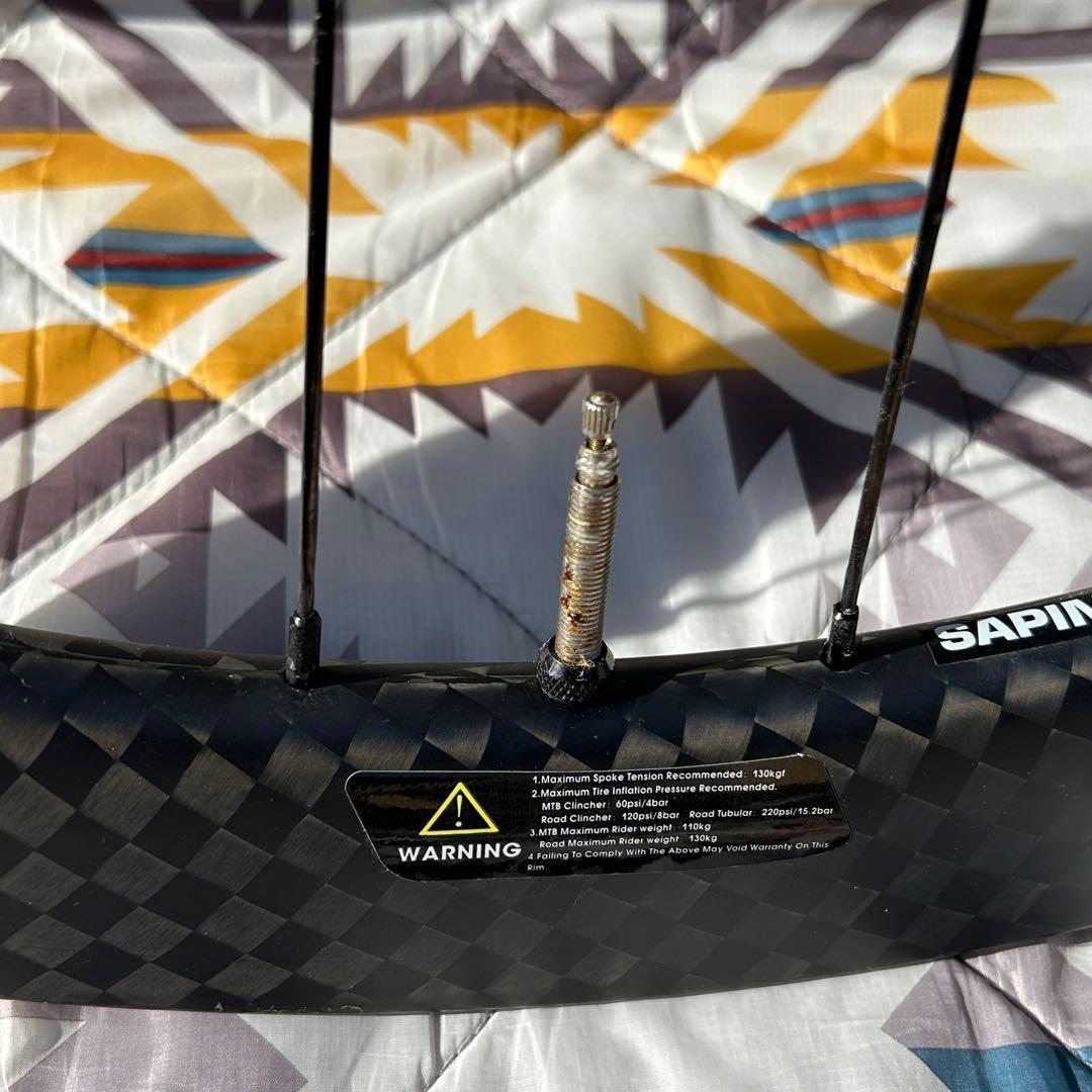 R*8様 カーボンホイール SAPIM 350 STRAIGHTPULL SHI
