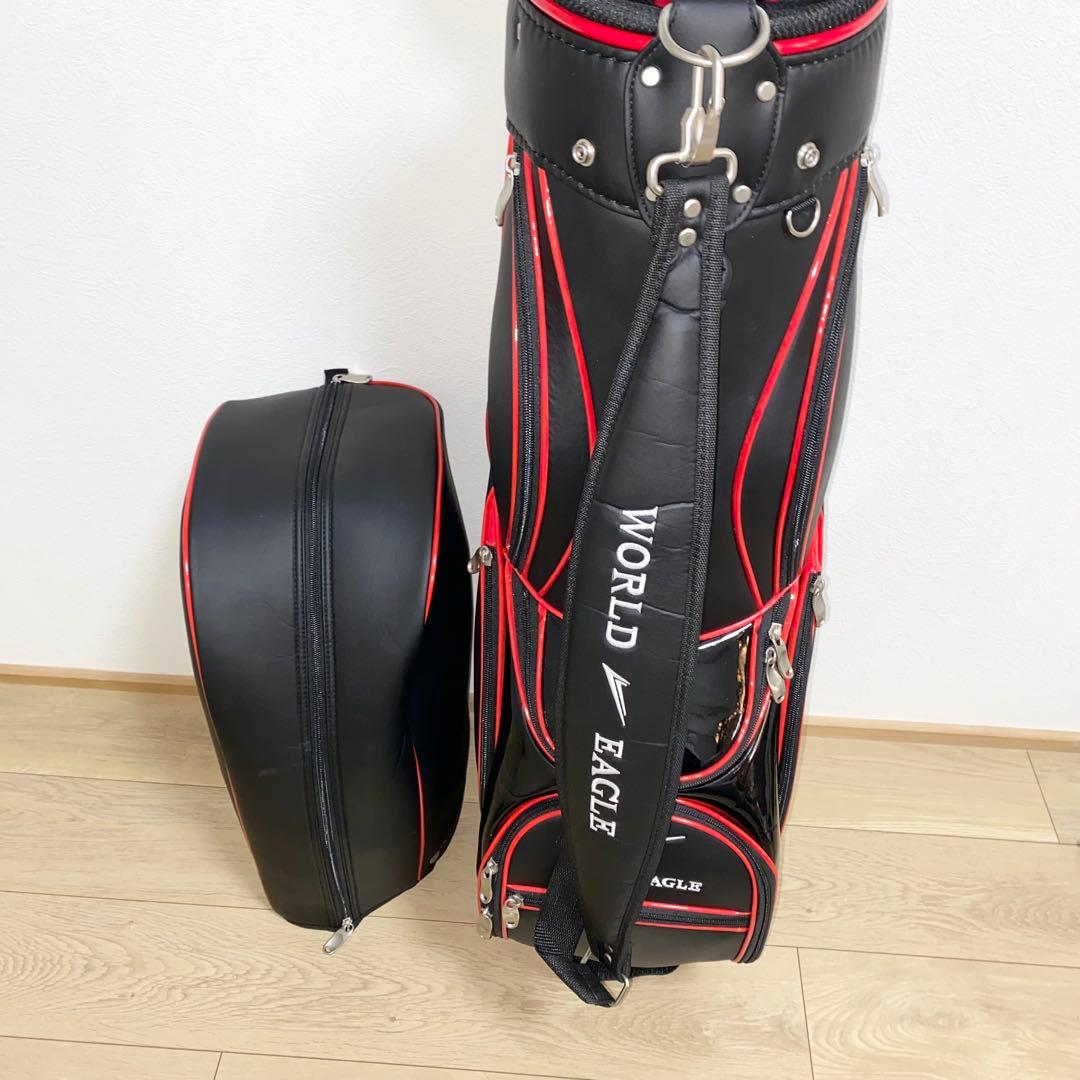 良品☆送料込☆ワールドイーグル ゴルフクラブ フルセット☆初心者キャディバッグ付